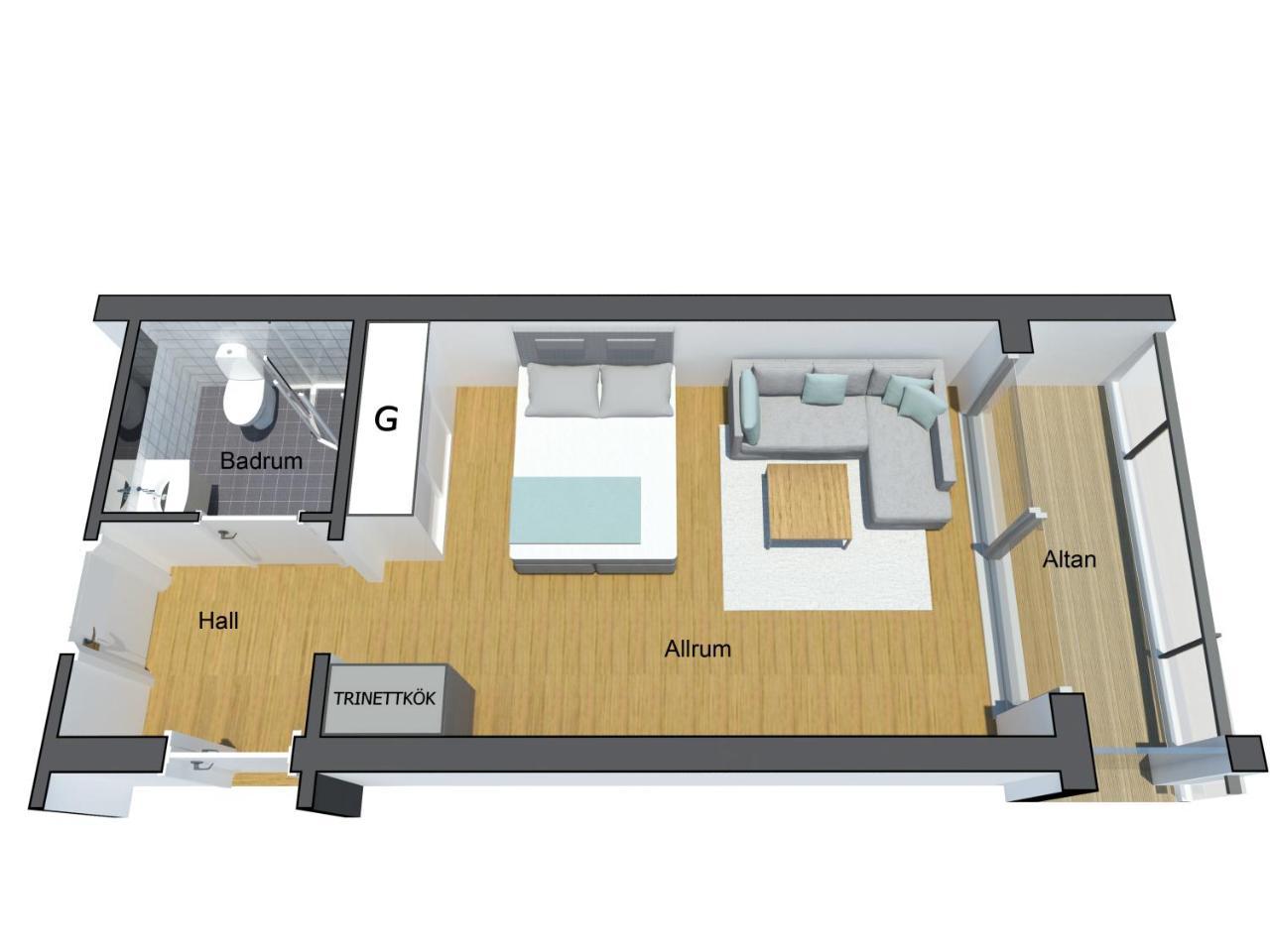 Kostergarden Apartment Sydkoster Bilik gambar